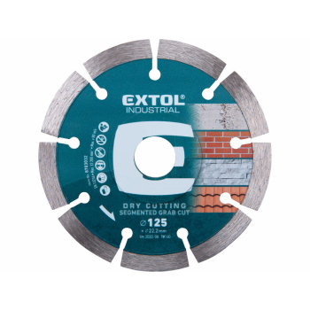 Extol Industrial Tarcza diamentowa Grab Cut 125x2mm