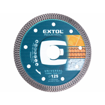 Extol Industrial Tarcza diamentowa Thin Cut 125x1,5mm