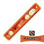 Swanson TL049M - Poziomica magnetyczna Torpedo z podświetleniem 22,86 cm