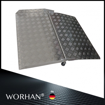 Worhan TR87 Rampa progowa aluminiowa 87x75 cm